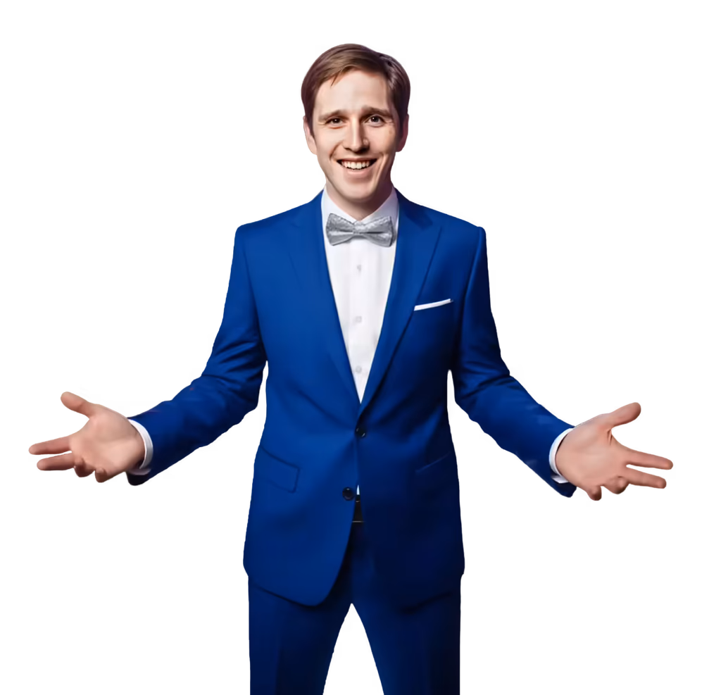 Ведущий мероприятий Владислав Богомолов